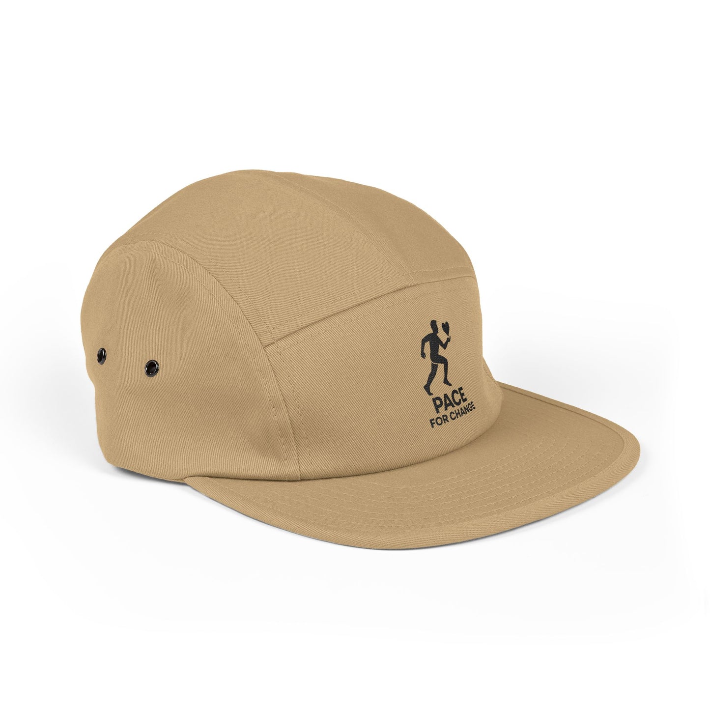 Embroidered 5 Panel Hat for Pace for Change