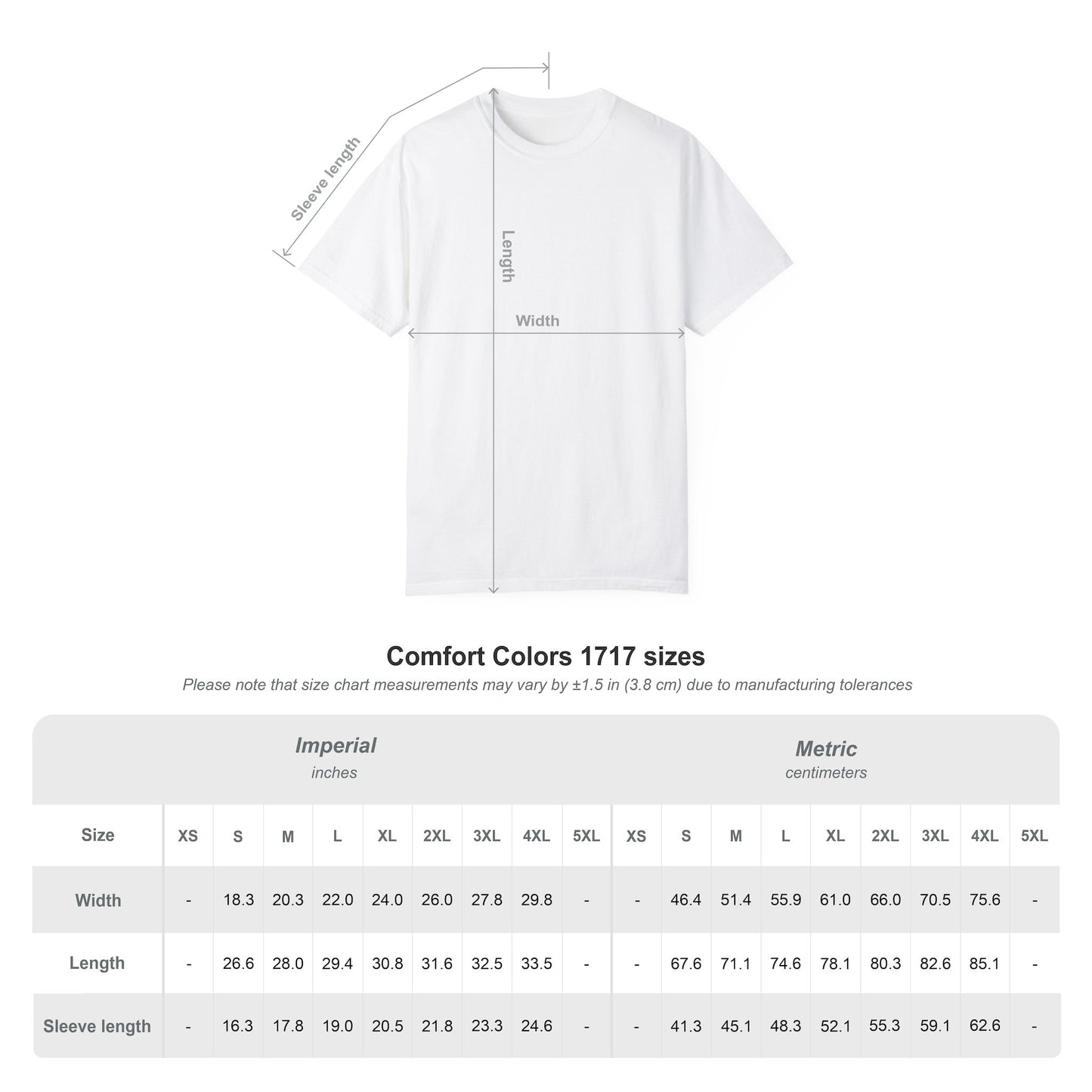 Cotton Tee - No Days Off Unisex Garment-Dyed T-shirt
