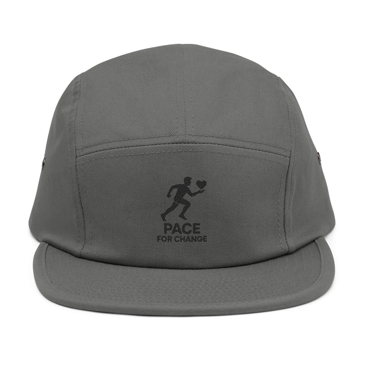 Embroidered 5 Panel Hat for Pace for Change